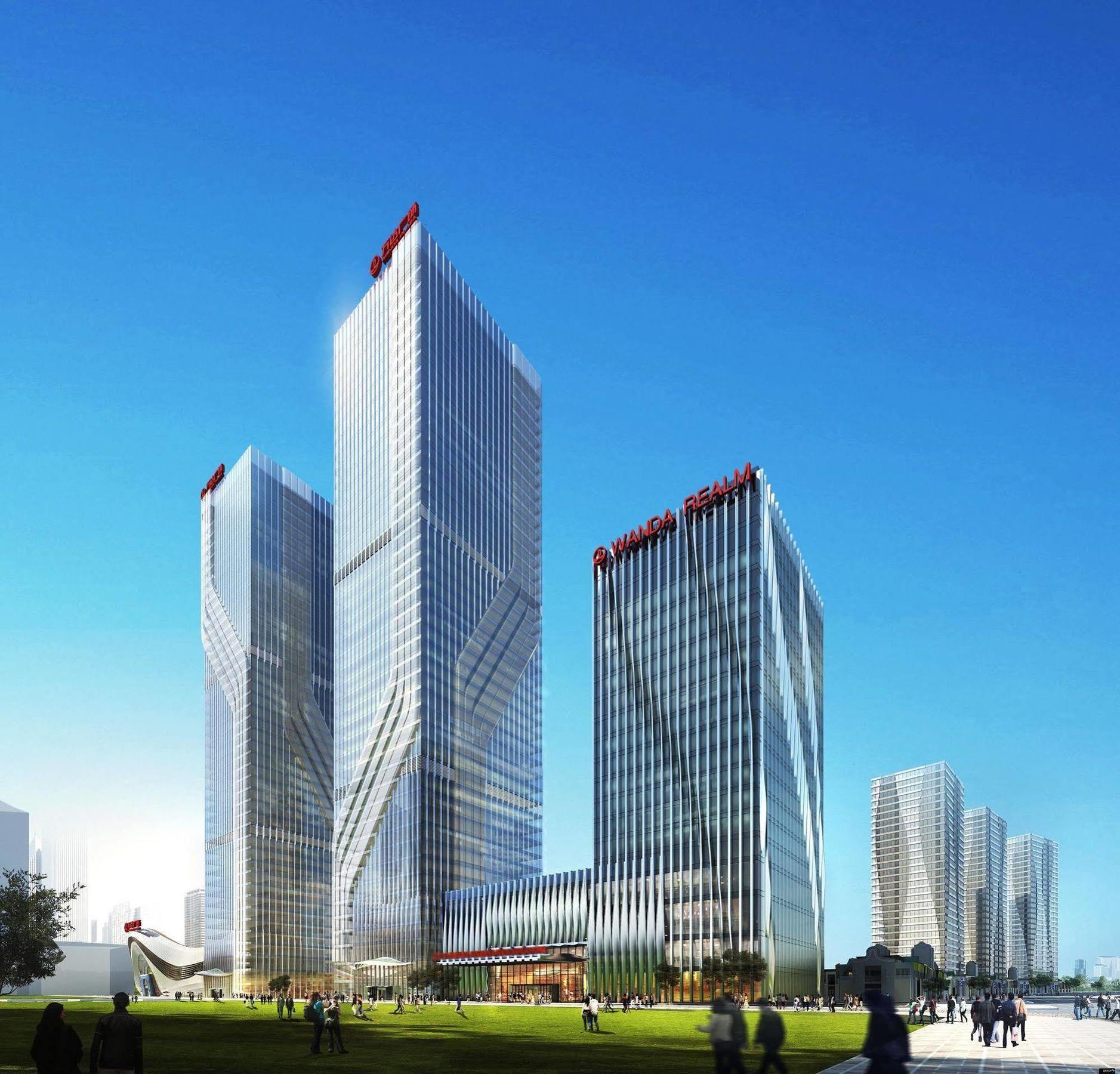 Wanda Realm Jiangmen Hotel Bagian luar foto